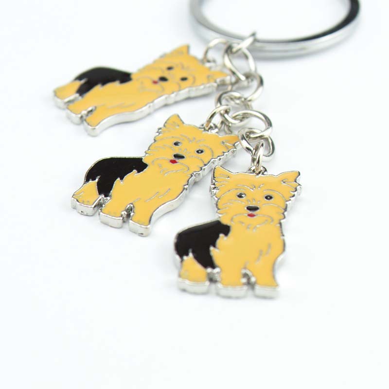 25g Weight Slip-on Clasp Closure Type Keychain Classification 1 Piece Quantity Daily Occasion Zinc alloy Material Dog Pattern Unisex Gender Cute Style 1 Piece Cute Dog Zinc Alloy Unisex Slip-on Keychain 7