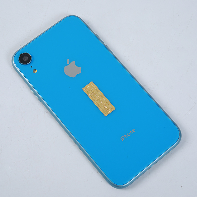 Golden and Silver Plated Buddhist Utensils 3D Metal Sticker with "Namo Amituofo" and the Six Syllable Mantra Car Sticker Mobile Phone Sticker