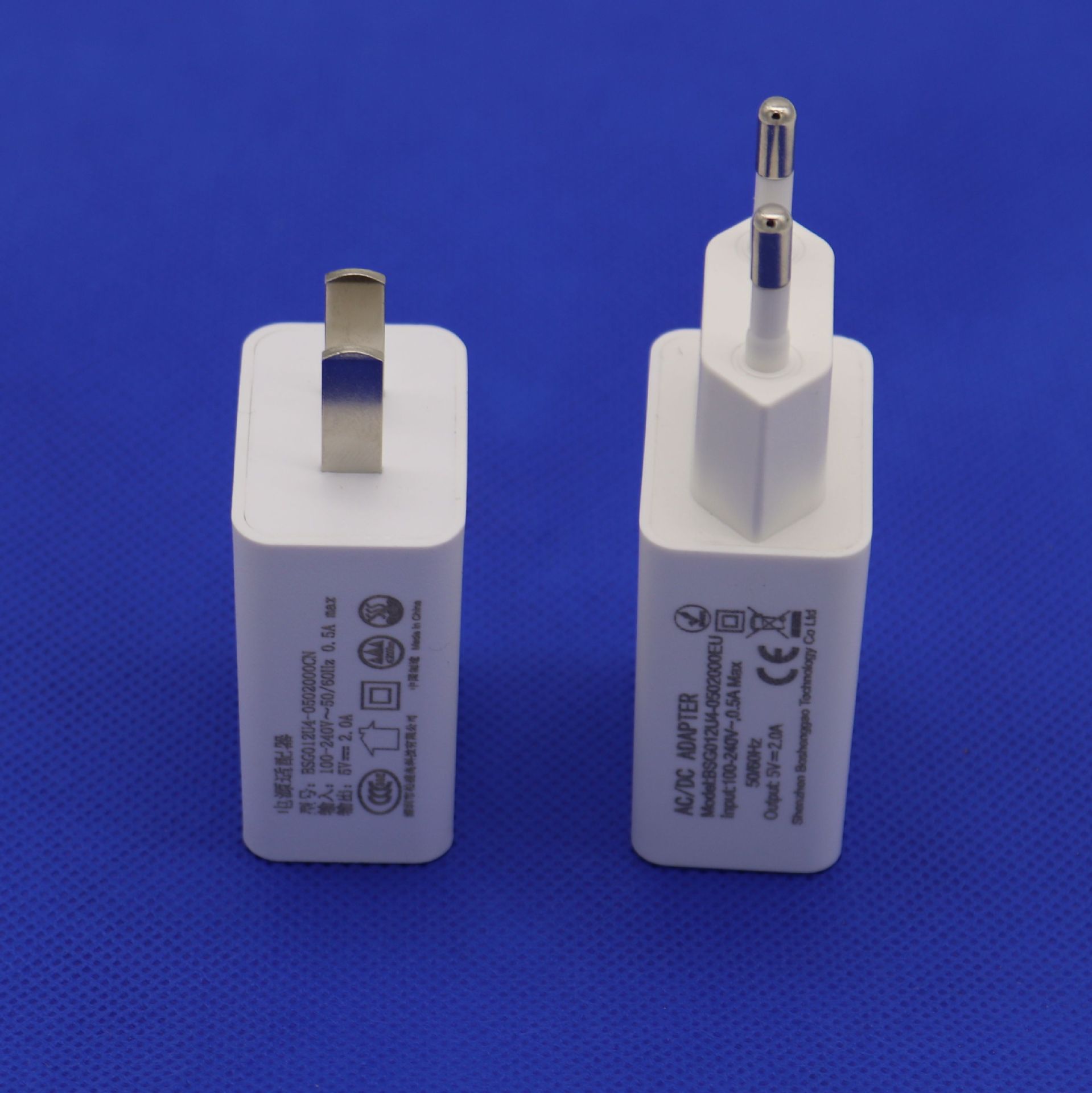 Export 5V1A 2A 2.1A CE PSE UL certified power adapter foot power charger
