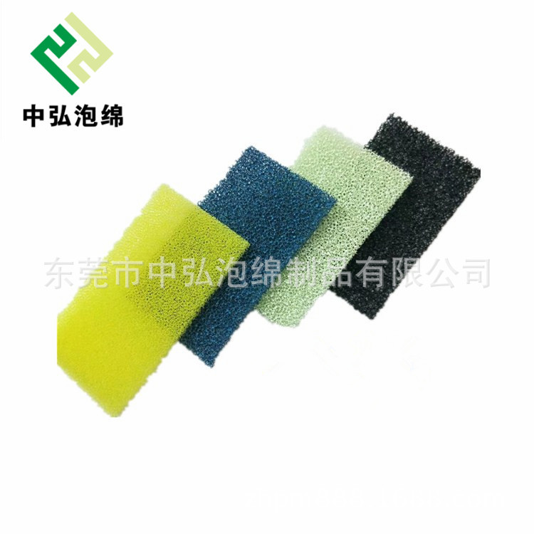 生产多种规格孔径过滤绵 鱼缸鱼池水族箱净水过滤泡绵材料