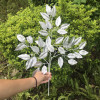 Simulation banyan leaves decorate plastic fake branches green leaf maple leaf leaf leaf wedding leaf decoration