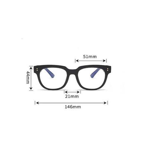 新款黑框防蓝光平光镜 网红复古素颜镜 修饰脸型框架眼镜