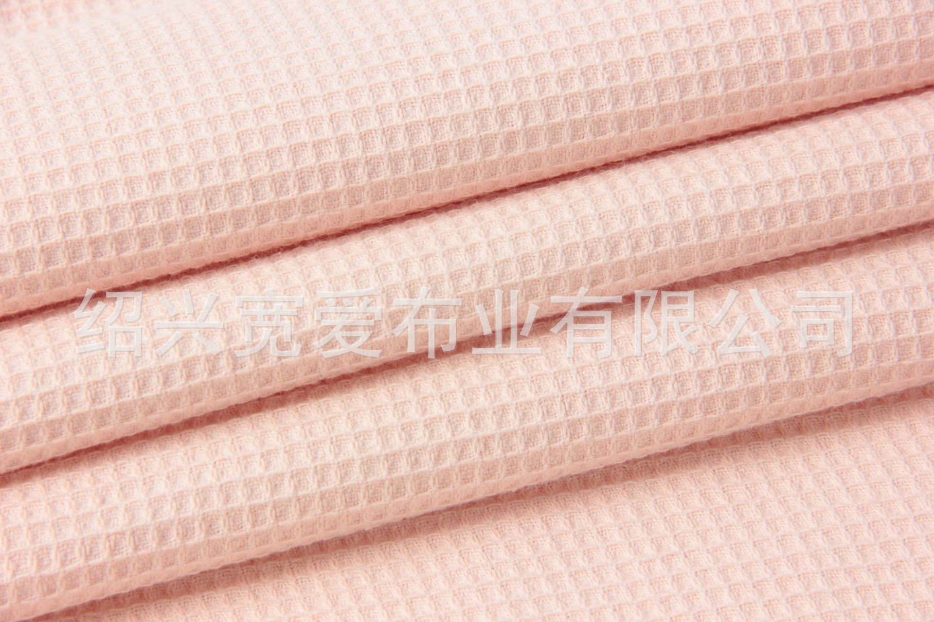 【镇店之宝】供应染色华夫格服装面料 梭织华夫格 涤棉华夫格