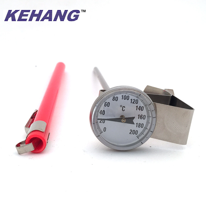 不锈钢厨房温度计  笔式温度计  咖啡温度计  牛奶温度计