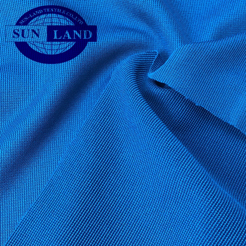 手套箱包面料涤氨弹力楼梯布 细纹弹力针织坑条面料