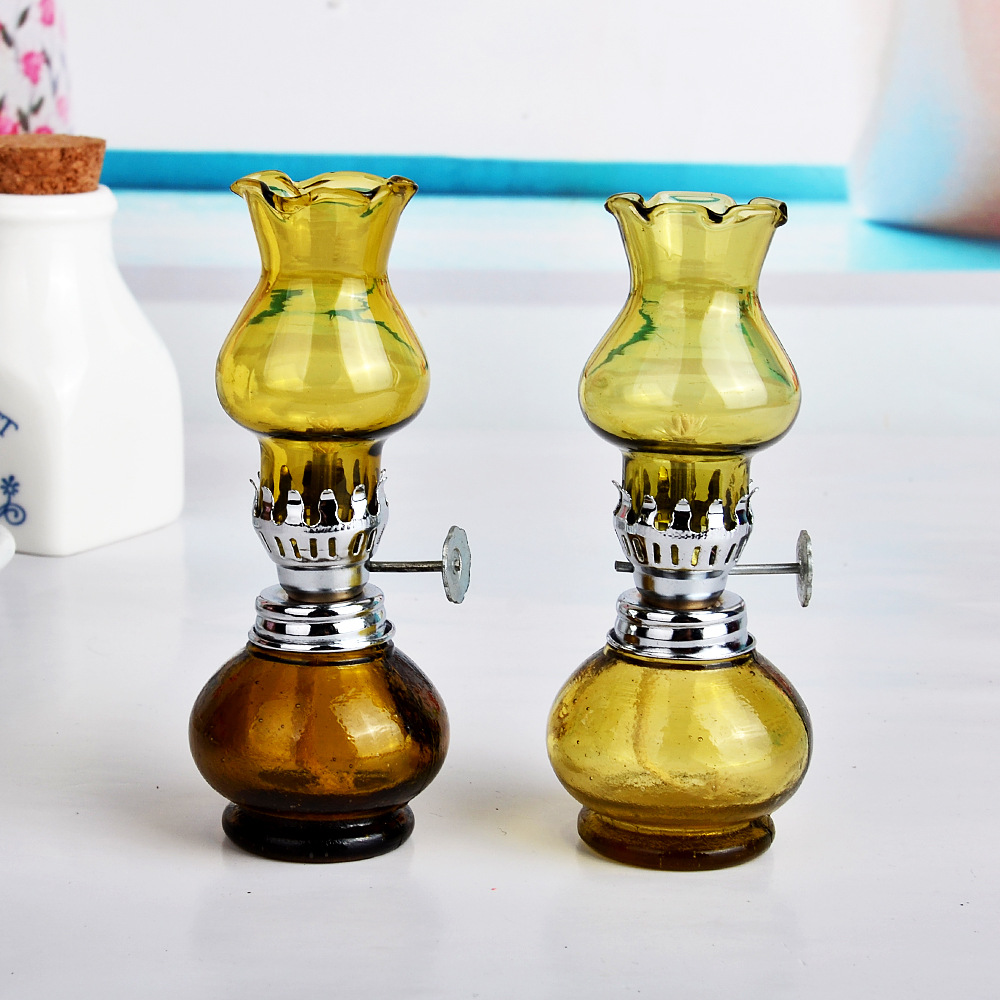 煤油灯玻璃灯情侣灯油灯油燈煤油燈台式玻璃油灯煤油灯2详情图12