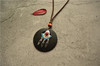 Retro ethnic accessories, silver washing, long pendant, necklace, sweater, ethnic style, cotton and linen