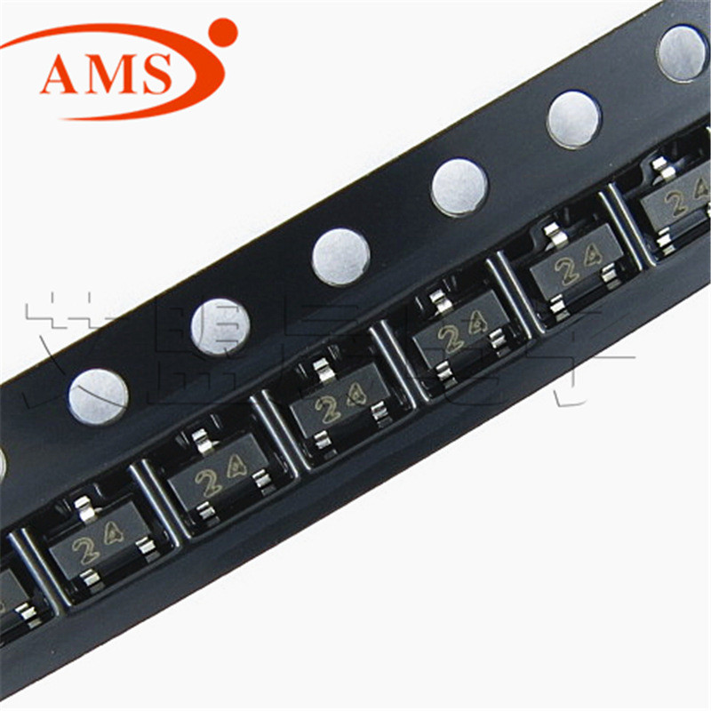 DTC114ECA 丝印：24 SOT-23贴片 数字晶体管芯片 CJ/长电 DTC114