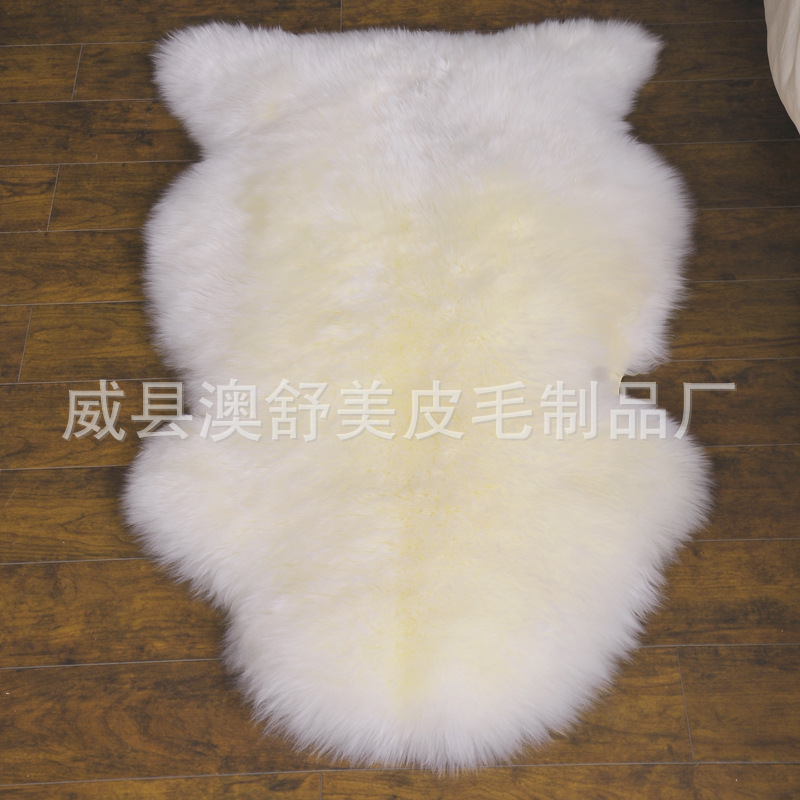 Australia Blanket Pure wool Sofa cushion Seat cushion a living room bedroom European style Fur integrated Wool carpet