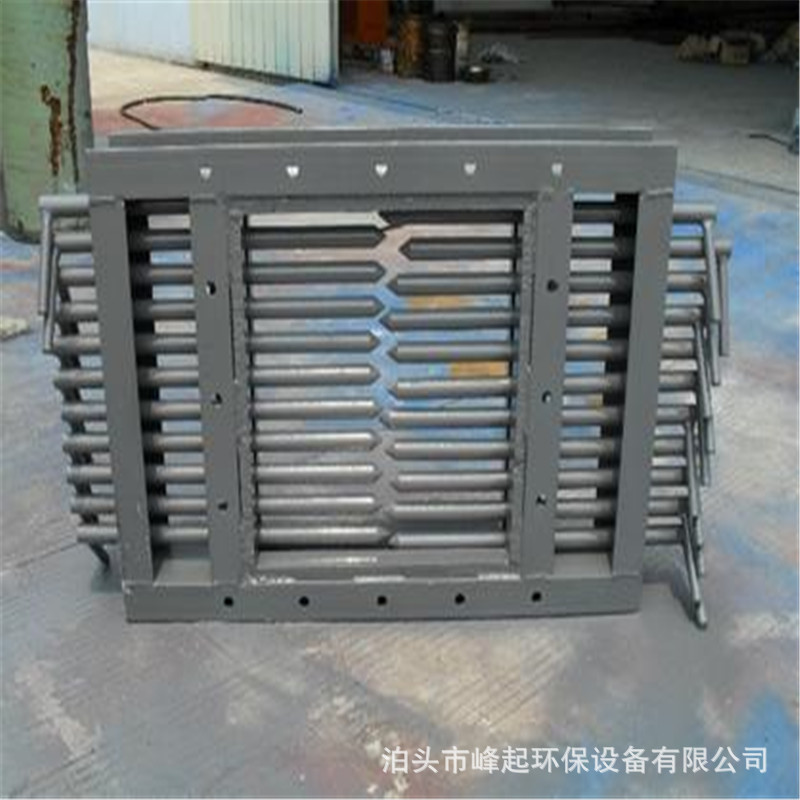 双层棒条阀500*500规格方口棒条阀气动棒条阀重锤锁风翻板卸灰阀