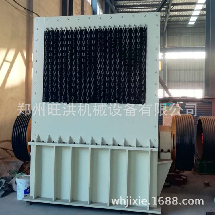 石打石箱式破碎机 矿山石料破碎制砂生产线 反击式石料整形破碎机