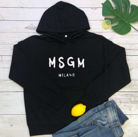 连帽卫衣字母款式 MSGM
