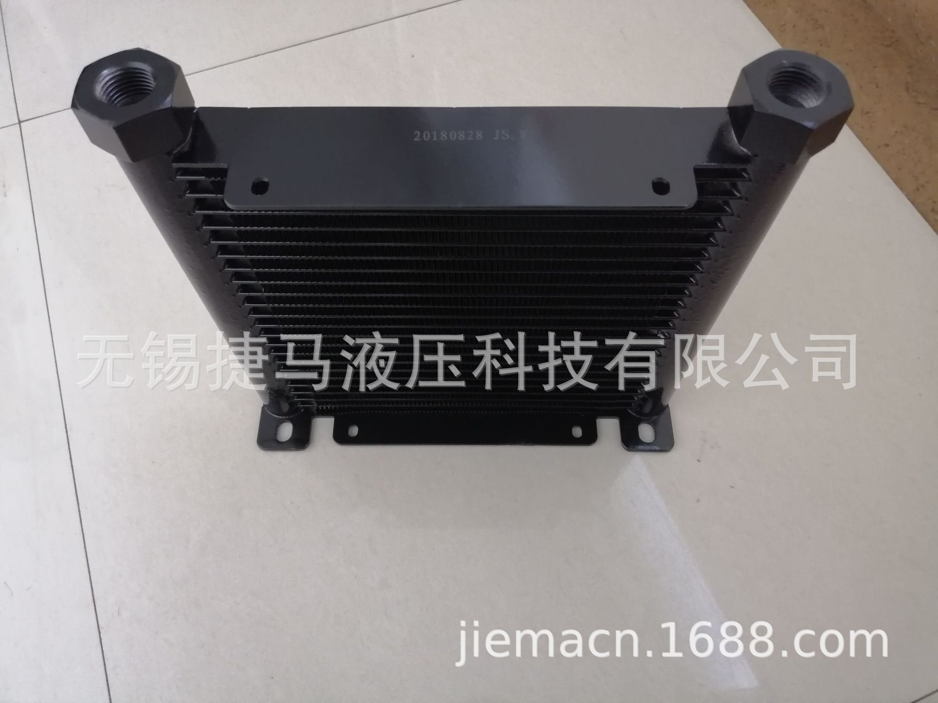 AF1025液压站散热片220V小型冷凝AJ1025铝材散热片 开增票