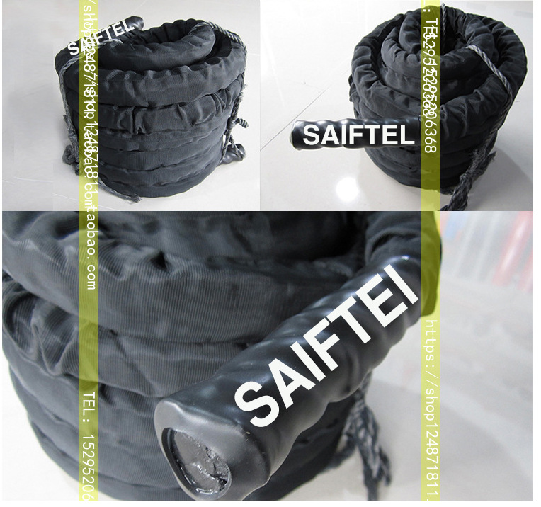 训练绳_一件代发厂家红色整体训练绳-黑黄格斗绳-体能甩---