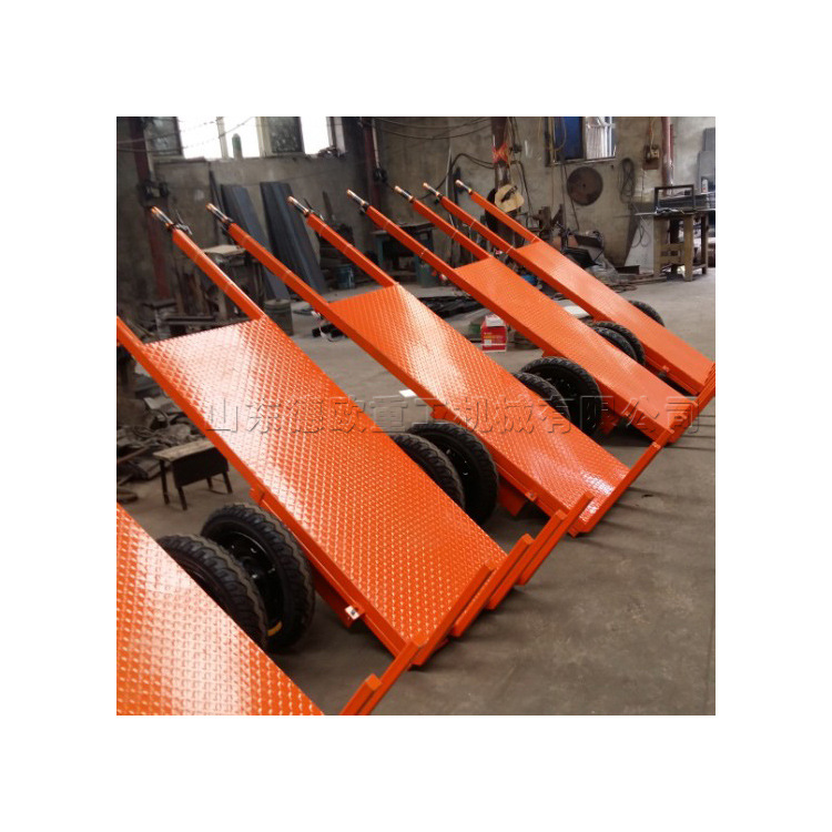 电动厂矿物料转运车 多功能窑厂拉砖平板车 小场地施工干坯运输车