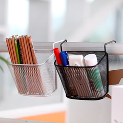Desk hanging basket, multifunctional kitchen storage rack, office organization and storage rack, hanging basket