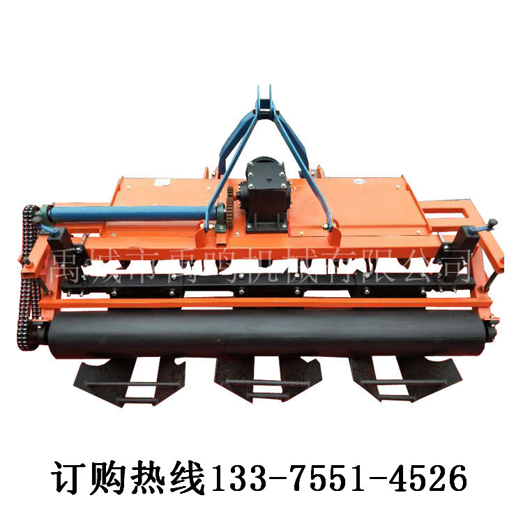 草莓开沟机旋耕起垄一体机四轮拖拉机带的辣椒开沟起垄机大棚