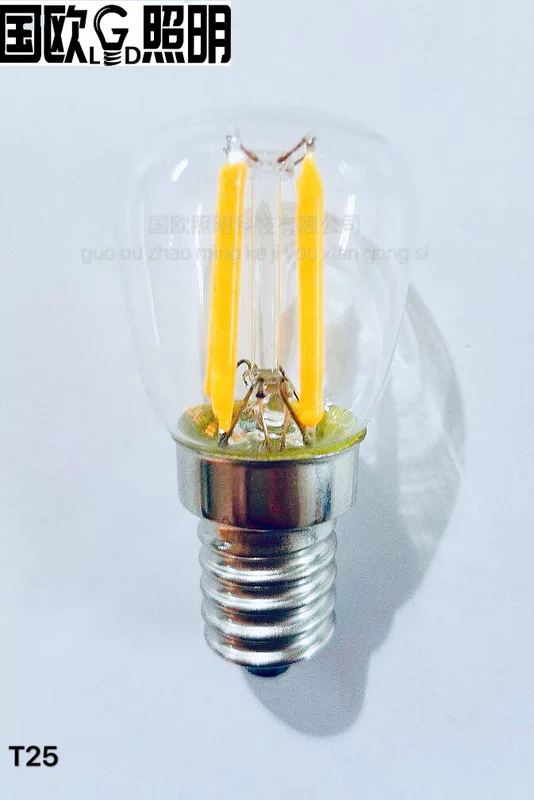 Заводская прямые продажи T25 светодиодная нить LED холодильник пузырь E14