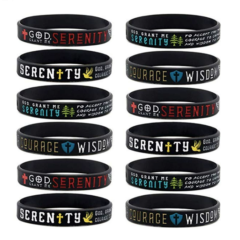 Силиконовое кольцо на руку Serenity браслет на запястье