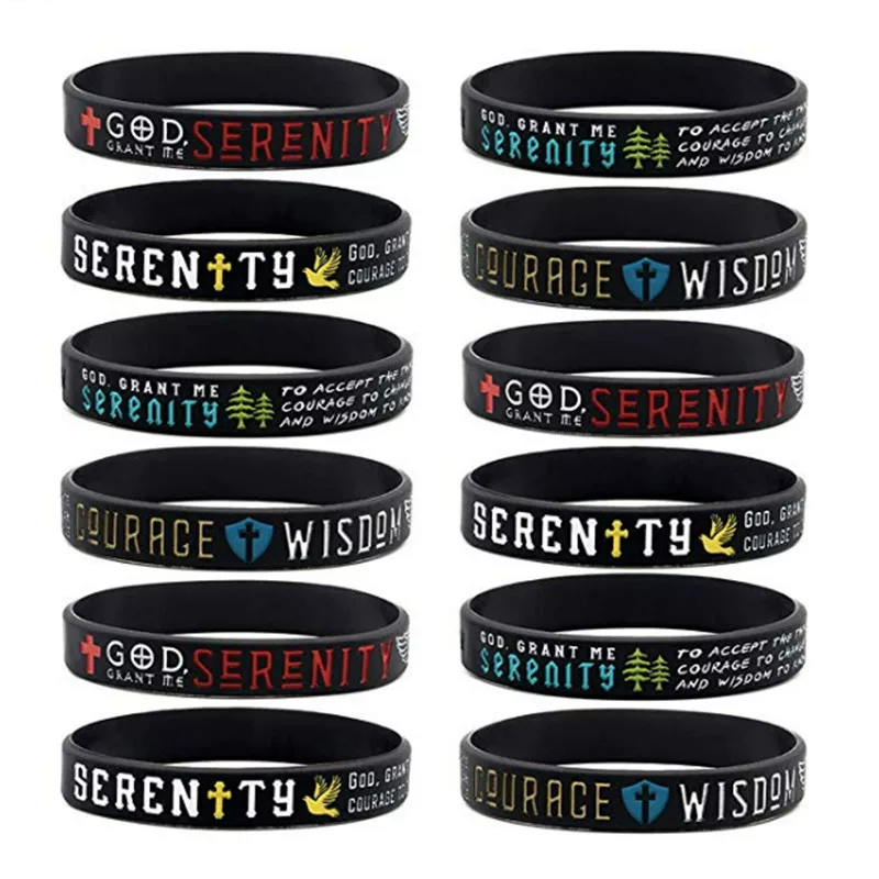 Силиконовое кольцо на руку Serenity браслет на запястье