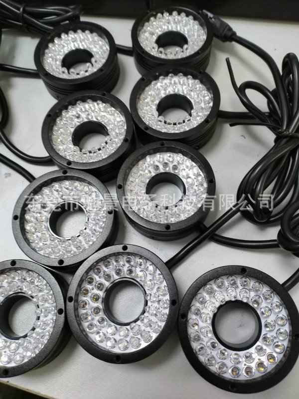 定制IR－850工业视觉光源显微镜LED环形光源检测光源