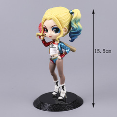 Anime Joker Girl Harley Quinn Figure Toy Doll Action Figure Cake Stand Manufacturer Wholesale