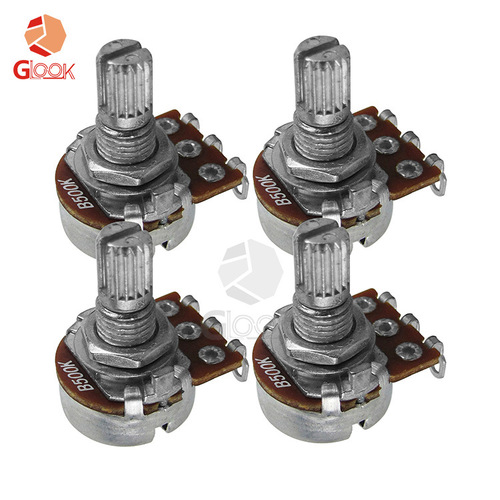 Electric guitar bass potentiometer volume tone knob tuning switch 10K 25K 50K 250K 500k