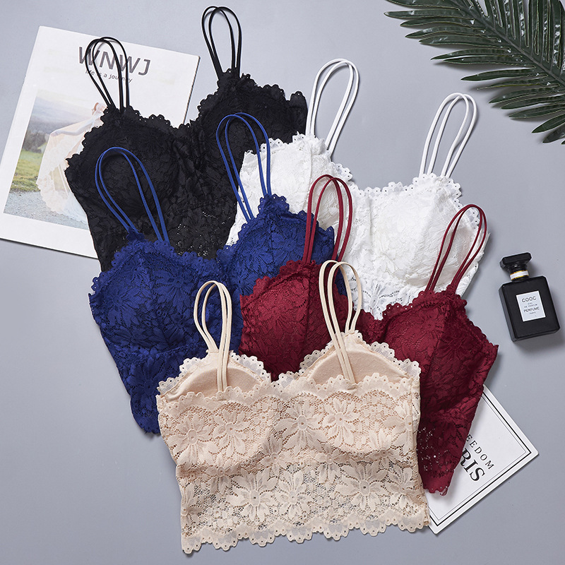 Summer lace bra top