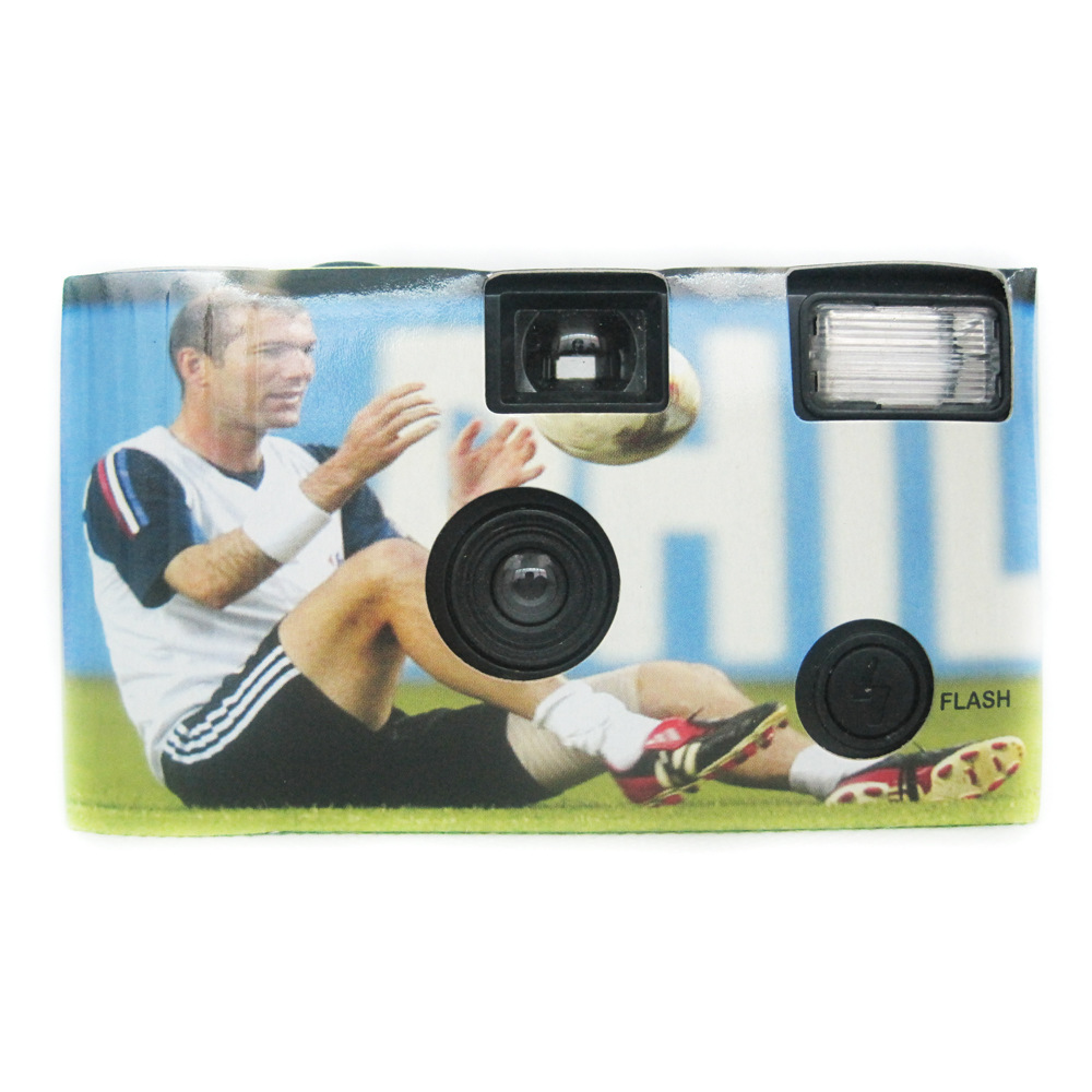 Disposable Film Camera with Flash Retro Film Point-And-Shoot Camera Gift Promotion Kidsren's Mechanical Camera