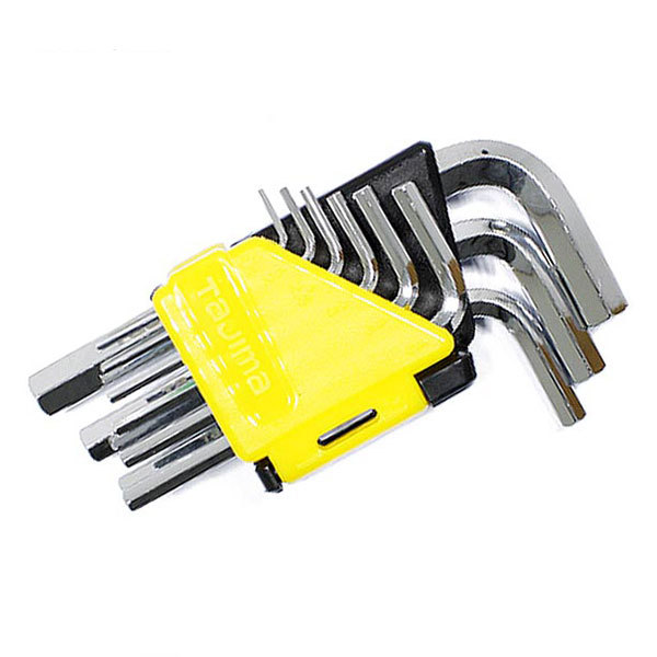 平头内六角扳手（9pcs标准长）TAJIMA/田岛1304-05249件 1.5-10mm