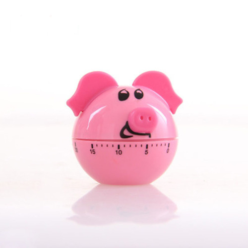 Cartoon timer flat pig timer mechanical timer home appliance mechanical kitchen reminder