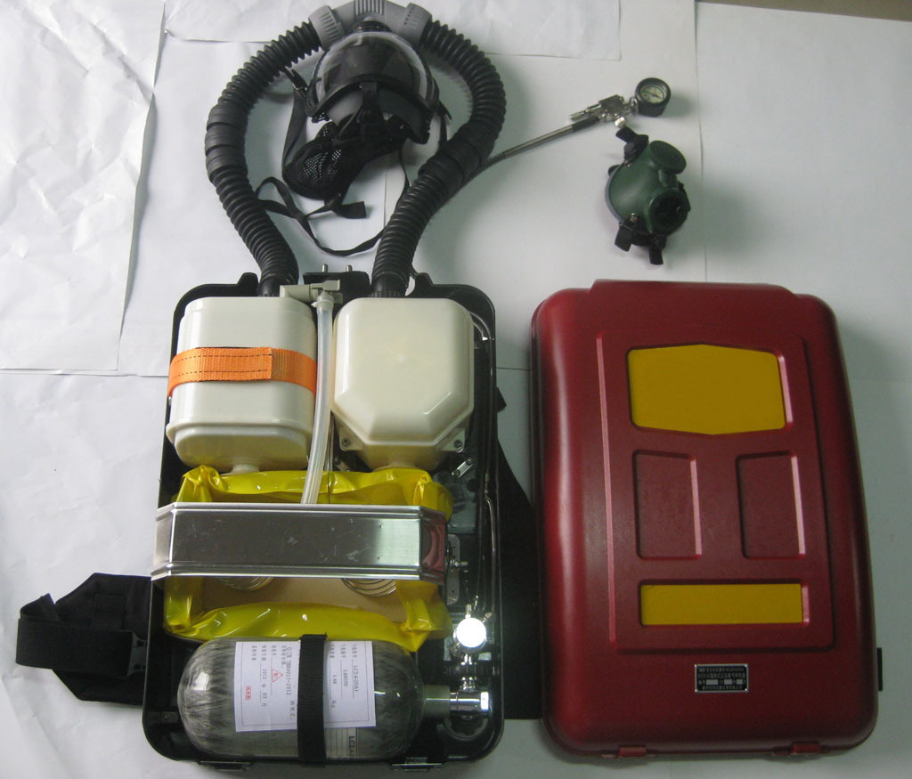 HYZ-4正压氧气呼吸器 隔绝式正压氧气呼吸器 煤矿安防救援呼吸器