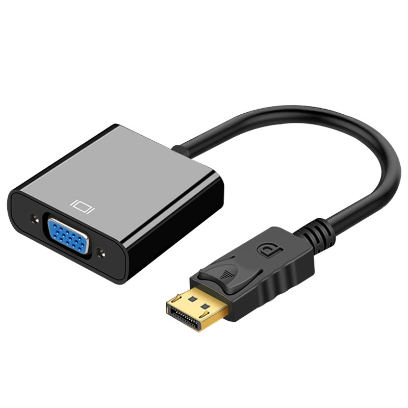 DisplayPort к VGA переходник, кабель DLLE DP to VGA, кабель DPS переходник к VGA