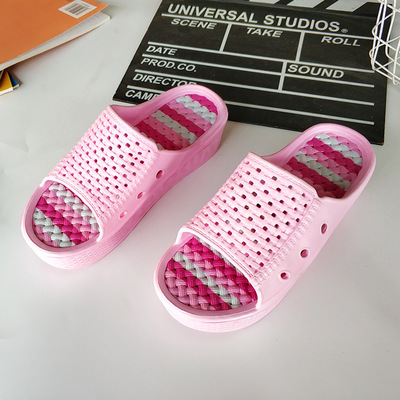 新款女士拖鞋 EVA夏天浴室软底居家室内防滑 批发洗澡家用凉拖鞋|ms