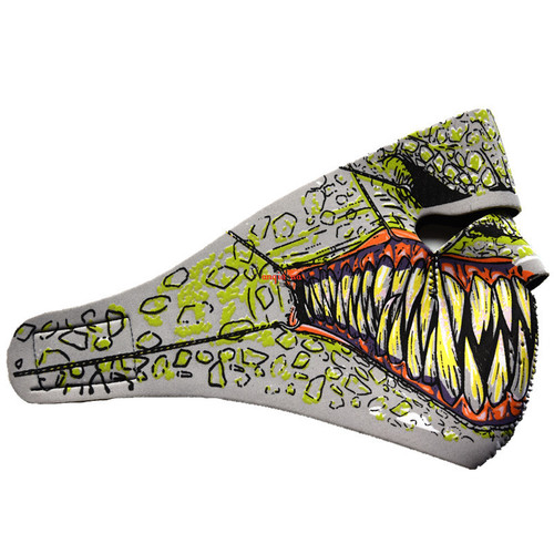 Outdoor riding full face mask CS camouflage skull mask personalized punk tactical Halloween Amazon mask