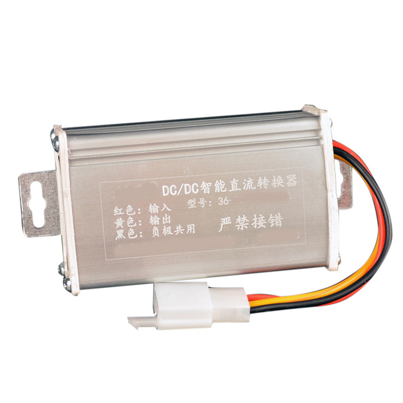 Coche eléctrico convertidor DC 36V48V60V64V72V a 12v4a yadiaima nuevo día inmediatamente fuente verde