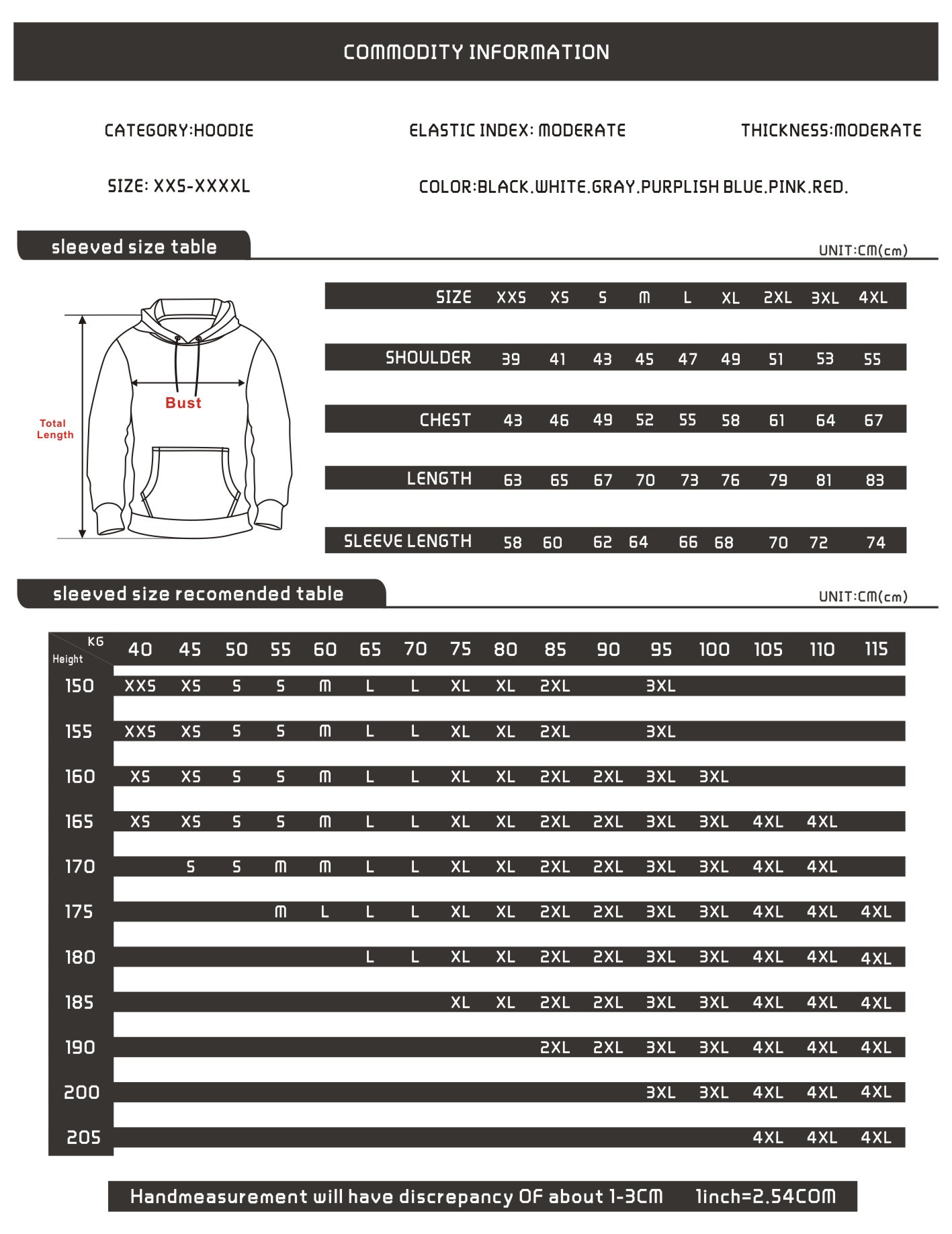 Hoodie for men and women