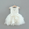 Sweet Girl Foreign Trade Children's Skirt 2024 Summer Girl TUTU lace dress puff skirt princess skirt