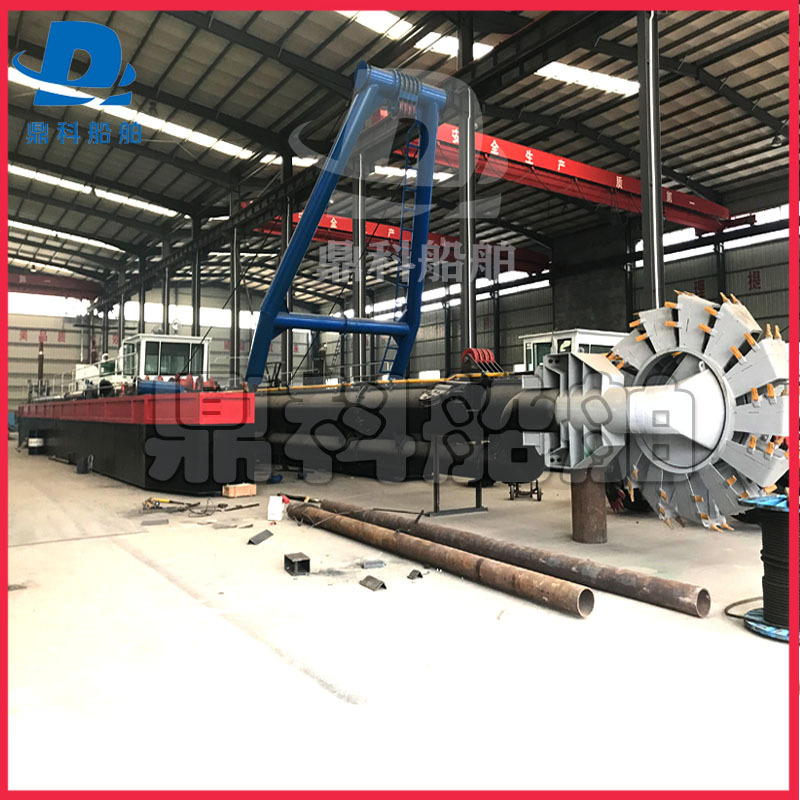 水库河道液压斗轮挖泥船 安徽斗轮式清淤船改装 斗轮式挖泥船出售