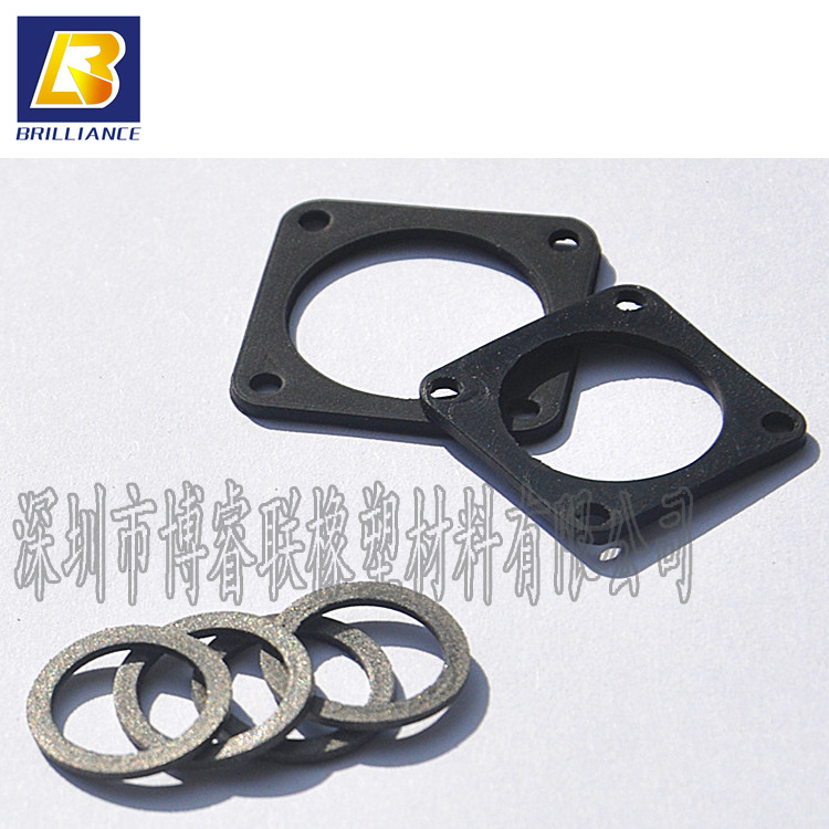 炭黑导电硅胶衬垫片 石墨镀镍导电橡胶圈 电磁屏蔽导电密封衬垫圈