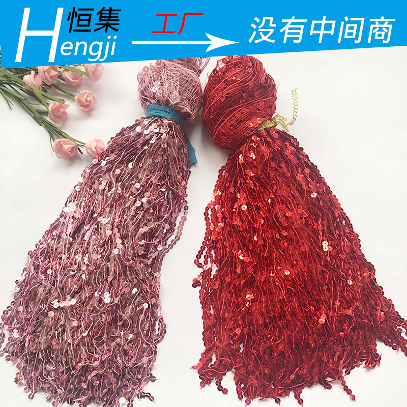 Spot supply 40 cm Latin dance service sequins