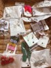 [300,000 pairs of earrings clear goods wholesale] Independent packaging is mostly earrings, which are good for 5 yuan shop