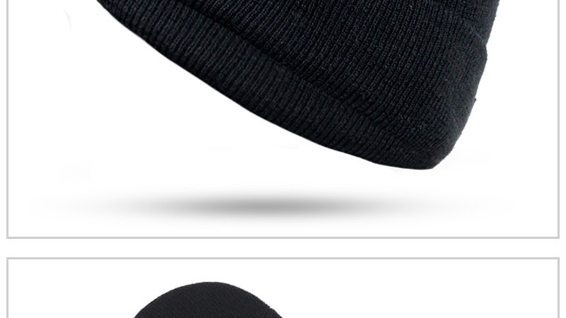 Unisex Autumn/winter warm woven ski hat with hip hop knit hat over cloth wool hat_voghion.com