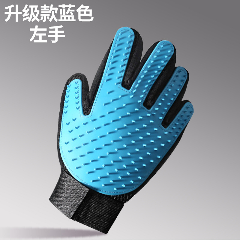 Guante para quitar el pelo de gatos, peine para acicalar perros, cepillo para eliminar el pelo, suministros para mascotas para quitar el pelo suelto, suave.