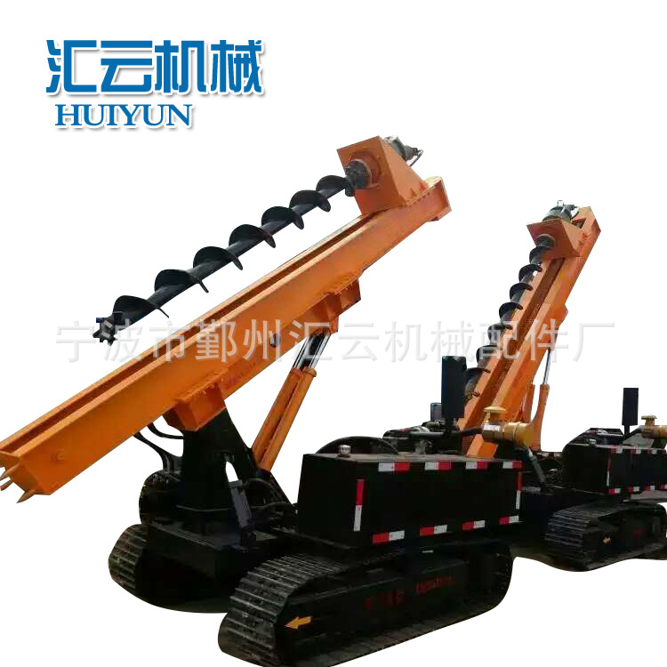 装载机螺旋钻 螺旋钻地钻机 装载机螺旋钻钻头 钻机