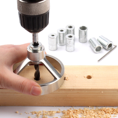 90 degree woodworking straight hole locator, drilling locator for vertical drilling, round wood dowel auxiliary tool