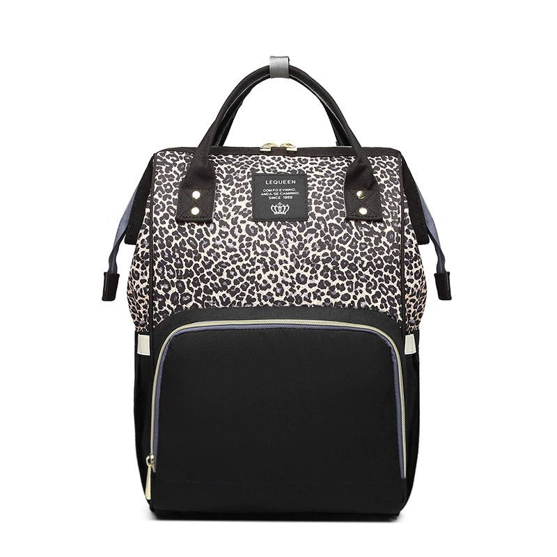 LEQUEEN Fashionable universal capacious backpack for mother and baby to go out