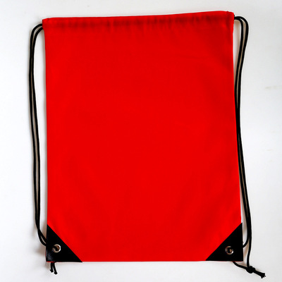现货420D涤纶束口袋定制抽绳背包袋牛津布拉绳袋厂家定做