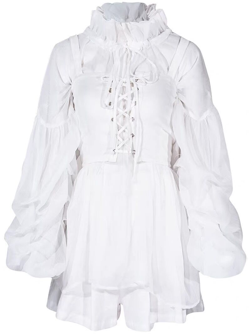 Costume femme en Coton et lin - Ref 3335516 Image 3