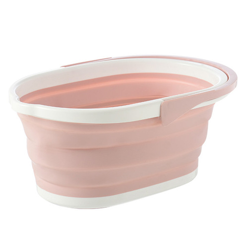 Creative foldable hanging mop bucket, home mop cleaning bucket, large portable portable water storage bucket